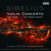 Frank Peter Zimmermann, Helsinki Philharmonic Orchestra, ohn Storgårds - Sibelius: Violin Concerto/The Bard/The Wood Nymph (CD)