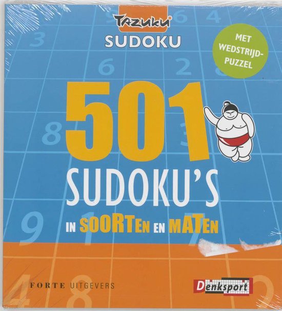 Cover van het boek '501 Sudoku's in soorten en maten' van  Onbekend