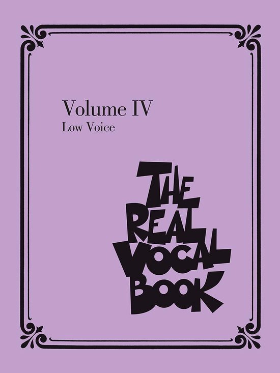 The Real Vocal Book - Volume IV - cover
