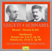 Mozart: Sonata K481; Beethoven: Sonatas Nos. 5 & 10, Opp. 24 & 96