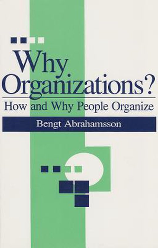 Why Organizations? - cover