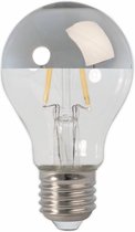 Calex premium Mirror LED Lamp Warm - E27 - 370 Lm - Zilver Finish
