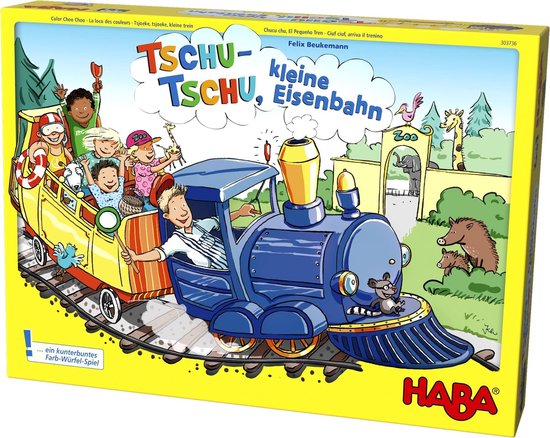 Afbeelding van het spel Haba Kinderspel Tschu-tschu, Kleine Eisenbahn (du)