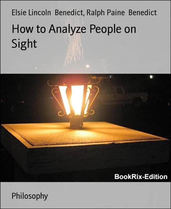 How to Analyze People on Sight - cover