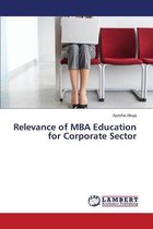 Relevance of MBA Education for Corporate Sector