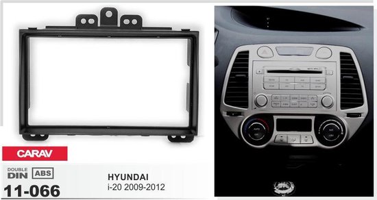 2-DIN frame AUTORADIO HYUNDAI i20 2009 2010 2011 2012 | bol.com