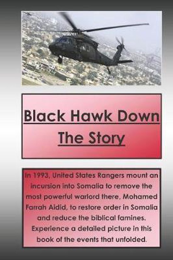 Black Hawk Down The Story, Rishabh Rakshit 9781976711268 Boeken bol