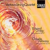 Grieg: String Quartet; Debussy: String Quartet / Vertavo String Quartet