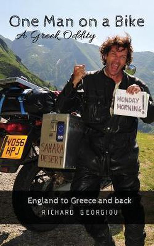 One Man on a Bike, a Greek Oddity. - cover