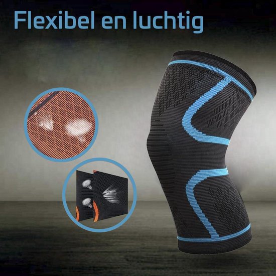 Effectieve Kniebrace Bandage - 2 Stuks - Unisex - Maat M