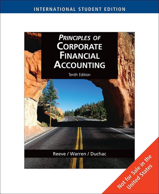 Principles of Corporate Financial Accounting