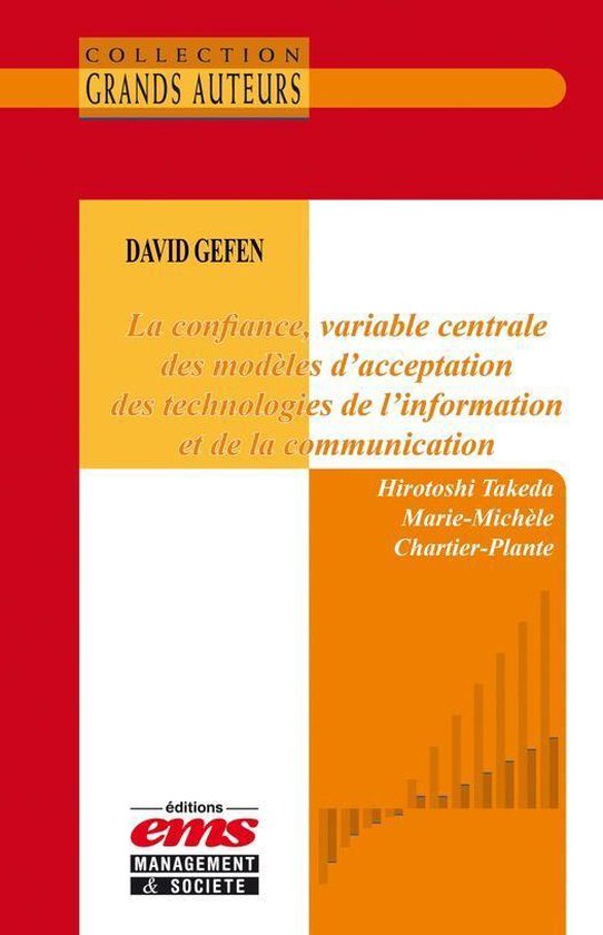 Les Grands Auteurs - David Gefen. La confiance, variable cen ... - cover