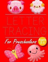 Letter Tracing for Preschoolers PIG BUTTERFLY