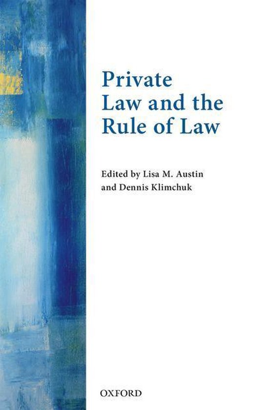 Private Law and the Rule of Law - cover