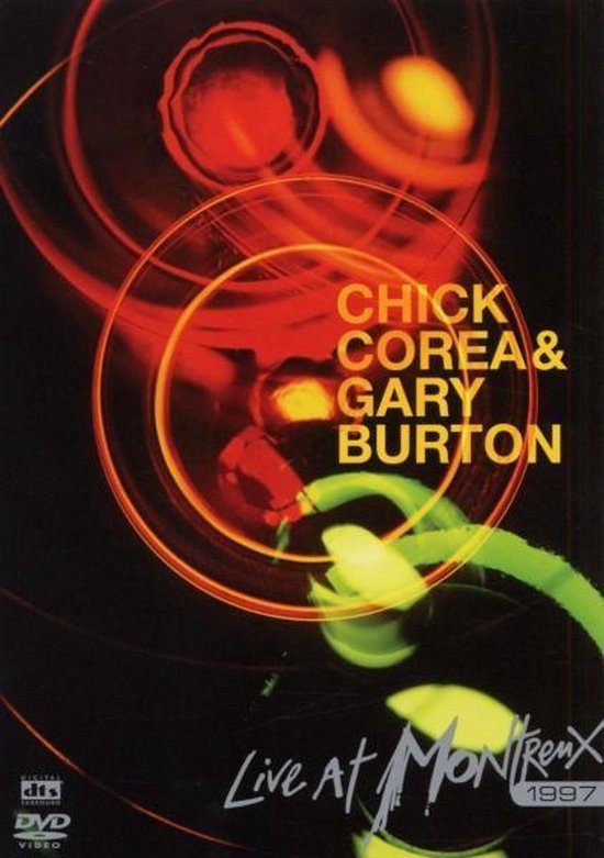 Cover van de film 'Chick Corea & Gary Burton - Live At Montreux 1997'