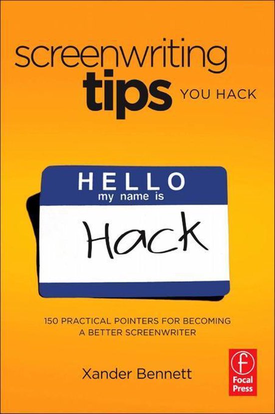 Screenwriting Tips, You Hack - cover