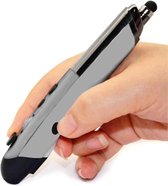 PR-08 2.4G innovatieve pen-stijl handheld draadloze slimme muis, ondersteuning voor Windows 8/7 / Vista / XP / 2000 / Android / Linux / Mac OS., Effectieve afstand: 10 m (grijs)