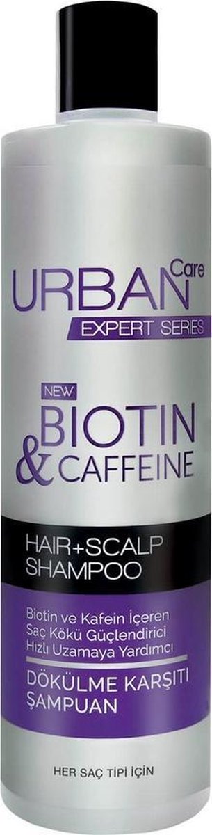 URBAN CARE Expert Biotin & Caffein Hair+Scalp Shampoo 350ML