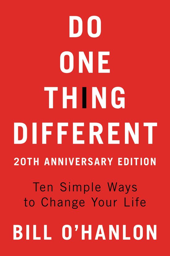 Do One Thing Different - cover