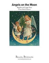 Angels on the Moon Cross Stitch Pattern