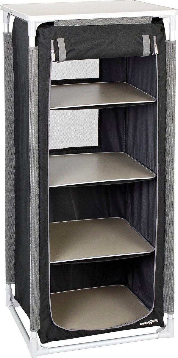 Brunner Azabache HS opvouwbare campingkast - 4 Opbergvakken