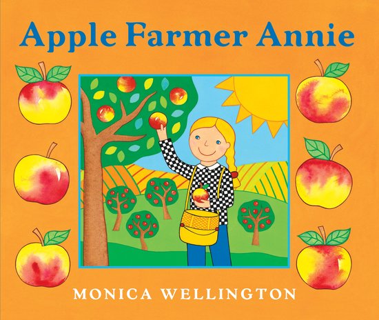 Apple Farmer Annie Board Book - cover