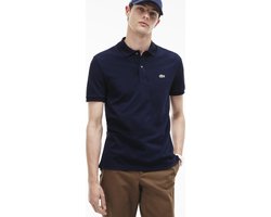 Lacoste Poloshirt Pique Donkerblauw - Maat 4XL - Heren