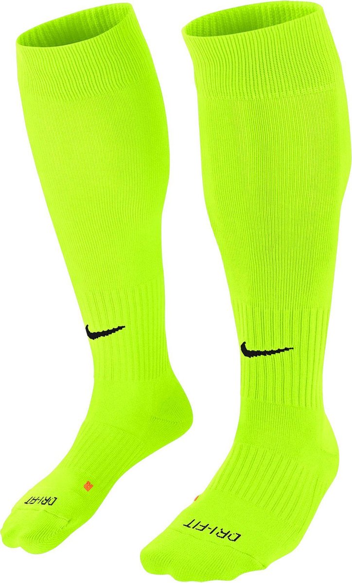 Nike Classic II Voetbalkousen - Fluogeel | Maat: 38-42