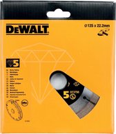 DeWALT DT3758 Diamantvoegenfrees EXTREME 125 millimeter DEW-DT3758-QZ