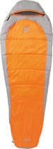 Bol.com Coleman Silverton Comfort 150 Mummy Slaapzak - 223 x 81 x 55 cm - Oranje/grijs aanbieding