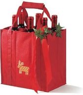 Reisenthel Bottlebag Rood Kerstthema