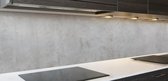 Keuken spatwand -Beton PART2- 305x70cm