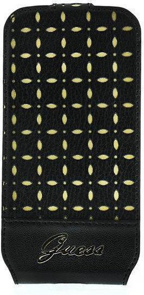 Guess Gianina Samsung Galaxy S4 Mini Leather Flip Case Black
