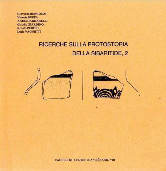 Cahiers du Centre Jean Bérard 2 - Ricerche sulla protostori ... - cover