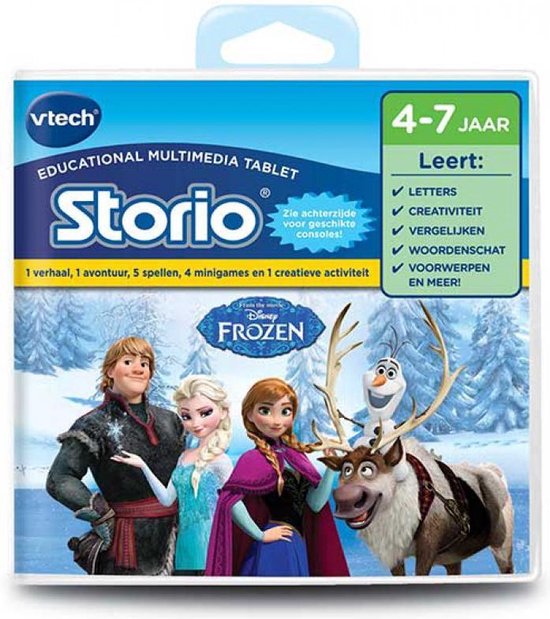 Nebu Panter Schijnen VTech Storio 2 Disney Frozen - Leercomputer Game | bol.com