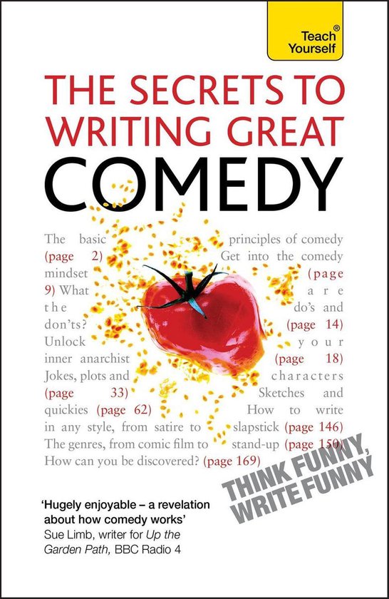The Secrets to Writing Great Comedy - cover