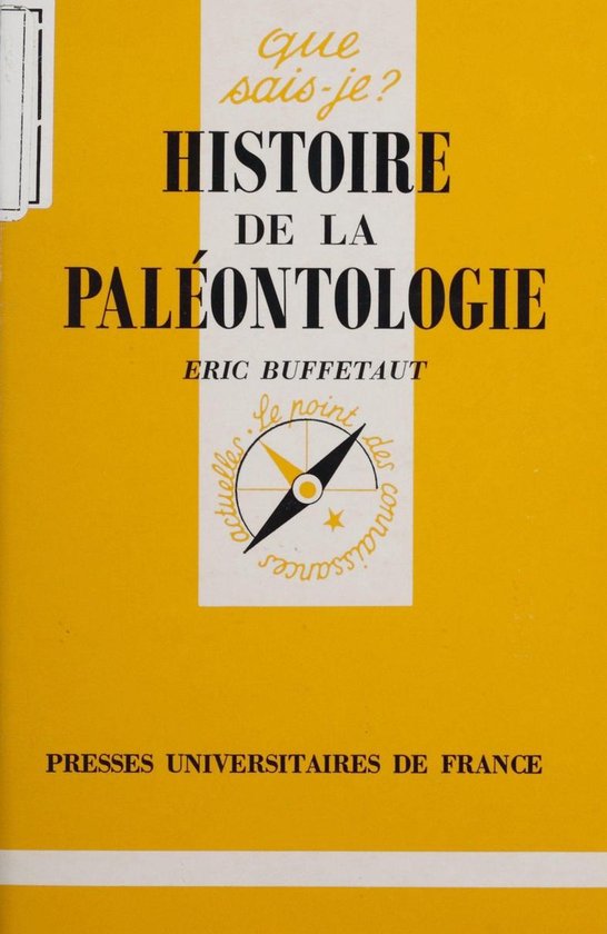 Histoire de la paléontologie - cover