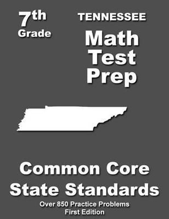 Tennessee 7th Grade Math Test Prep - cover