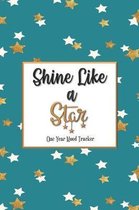 Shine Like a Star One Year Mood Tracker