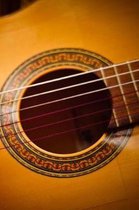 Cool Acoustic Guitar Close-Up Musical Journal