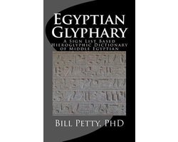 Omslag van Egyptian Glyphary