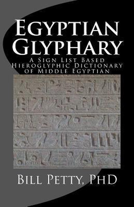 Egyptian Glyphary - cover
