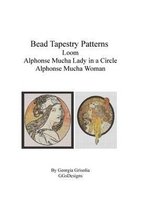 Bead Tapestry Patterns Loom Alphonse Mucha Lady In a Circle and Woman