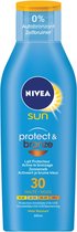 Nivea sun protect&bronze  f30^ 200 ml