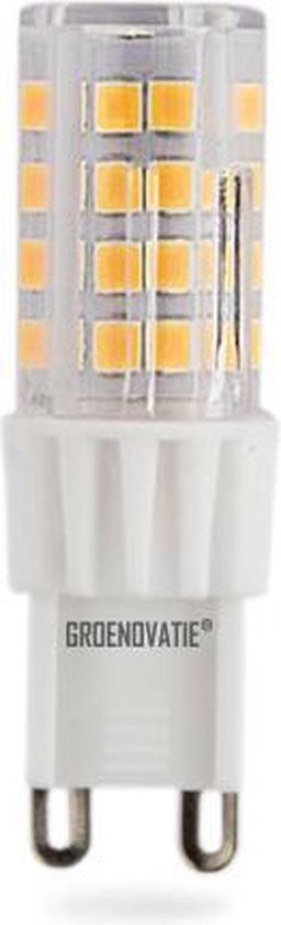 Groenovatie LED Lamp G9 Fitting - 5W - 55x18 mm - Dimbaar - Warm Wit