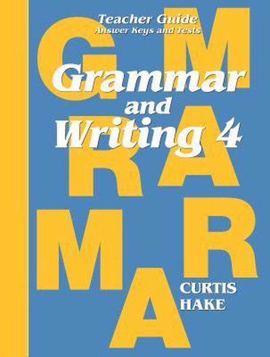 Grammar & Writing Grade 4 - cover