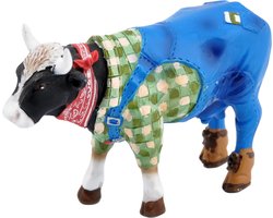 CowParade - Farmer Cow - Small (Als u 3 klein koopt krijgt u 1 gratis)