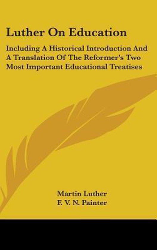 Luther on Education - cover