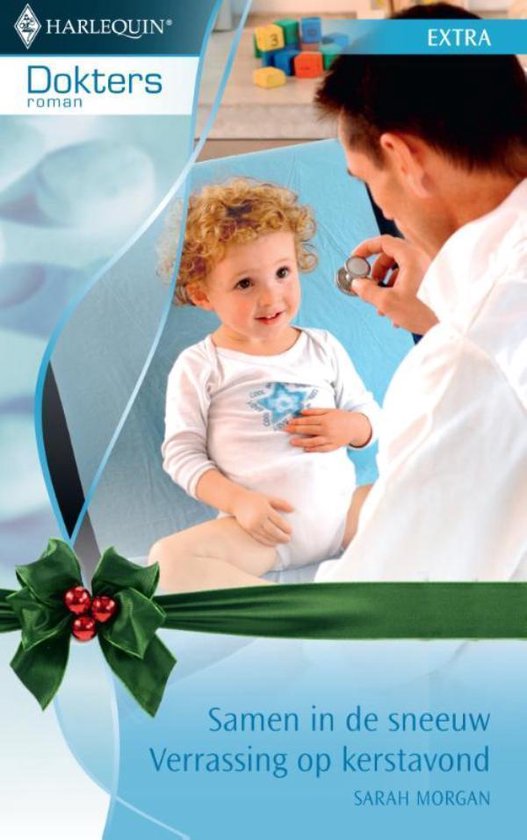 Cover van het boek 'Samen in de sneeuw / Verrassing op kerstavond - Doktersroman Extra 25, 2-in-1'