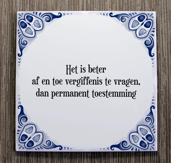 Vragen voor vergiffenis